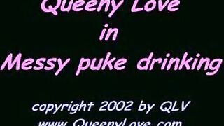 Queeny Love - Vomit in shower