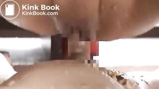 Jap girl puking fucking and sucking