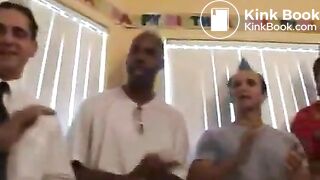 Blonde Slut Gangbang Bukkake