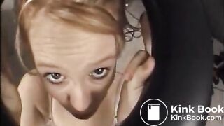 Katelyn, Shy human toilet, Degrading Face Fucking