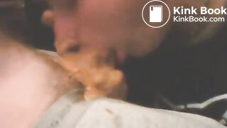 sloppy pukey vomit chunk blowjob