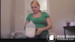 milk challenge (puke)