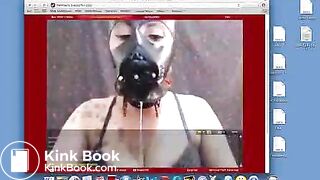 Cam Whore Puking with Mask