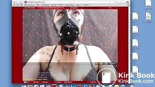 Cam Whore Puking with Mask