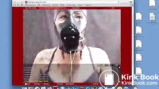 Cam Whore Puking with Mask