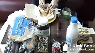 Bulimia Vomit and Food Poisoning - Bulimic Puke mp4