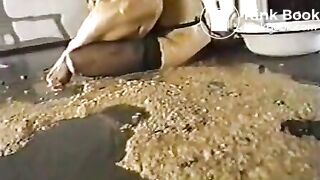 Inter racial lesbian vomit humiliation