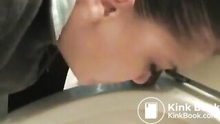 Bulimia Vomit and Food Poisoning - Girl got food poisonning mp4