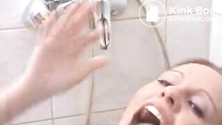 Queeny Love - messy puke drinking