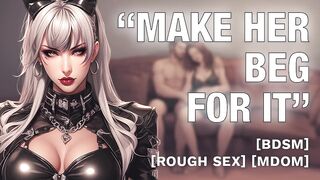 A professional dominatrix helps my husband dominate me [erotic audio stories]