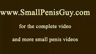 Dominatrixes make fun of guy small dick