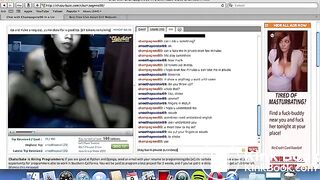 Pinay Camslave Fucks and Gags and Pulls Nips