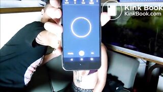 Deep Throat Dildo Fuck