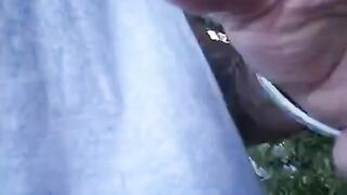 slut gags on cock