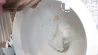 Puking blonde ass and facefucked