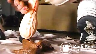 Scat Dildo in Hot Pussy