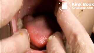 Japanese face fuck mega puke