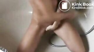 Cute blonde pukes and masturbates with a bottle