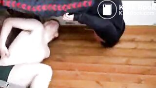 Icelandic guy pukes on friends faceflv