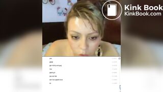 Nasty latin slave eats her shit and gags