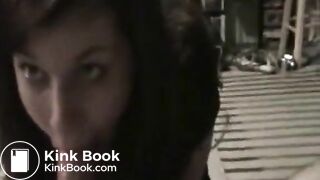 Caught off guard during blowjob