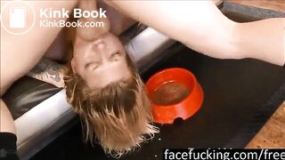 (new) Brianna Starss throat wrecked at face fuckin