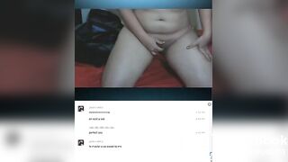 Latin slut vomits and slaps herself