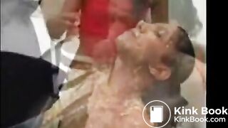 Girls vomiting on each other