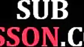 Submissive whipped slut fucked and toyed in BDSM 3some