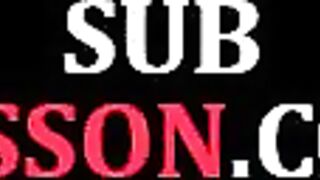 Squirty BDSM babe throat and pussyfucked by dominant BF