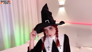 Anal And Pussy Screw With Depraved Witch Real Girl Orgasm, Cum On Face And Ass Creampie
