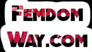 DIVINE BITCHES - Fem nympho bitches seduce big dick guy in threesome sex