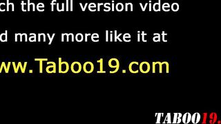Stepteen handjob deep throat pov