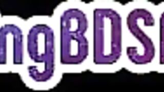 KINK UNIVERSITY - BDSM Ebony babe spanked and pussyfucked by dominant BF