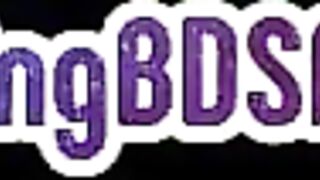 KINK UNIVERSITY - BDSM busty tattooed babe spanked and fucked by dom BF