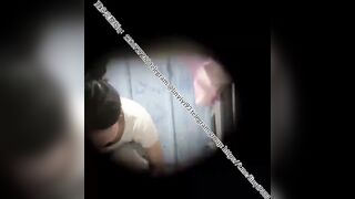 Beautiful women vomiting in the toilet