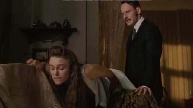 KEIRA KNIGHTLEY, A DANGEROUS METHOD, SEX SCENES