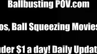 I love the sound my fist makes hitting your balls (Jewell Marceau, Alexis Grace, Ashley Edmonds, Ashley Sinclair)