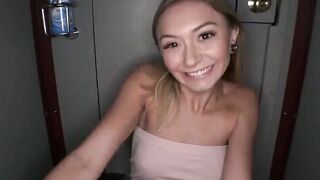 Glory Hole Swallow Chloe Temple 3rd Visit