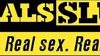 Voluptuous UK chick lets a man screw her after her breakup (Pascal White, Alessa Savage)