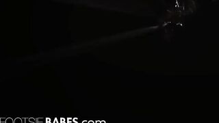 FootsieBabes Alexis Crystal has Princess Feet that Get Jizz (Kristof Cale)