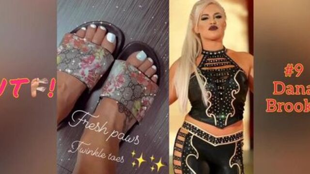 Female Wrestlers Feet Compilation