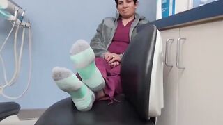 Latina MILF Meaty Soles