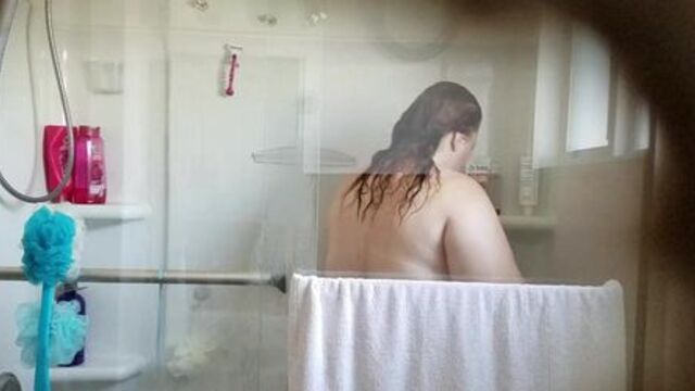 Christine Krug. In the shower 2-28-2018. Part 1