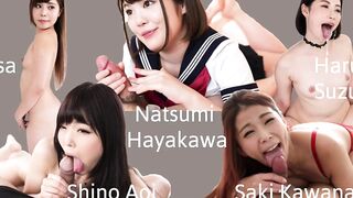 Lofi Asian Footjob Compilation