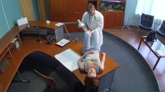 Fakehospital - Skinny Redheads Sexual Skills Makes Doctor Cum Twice