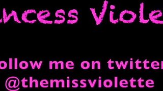 Princess Violette Foot Bitch