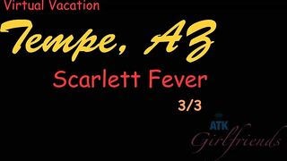 Blonde Gives Footjob, Has Sex And Rubs Vagina - Scarlett Fever
