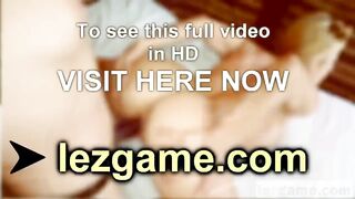 Blonde MILF Alexis Fawx gets fucked by Elsa Jean's strapon