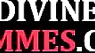 DIVINE BITCHES - Dirty horny femina fucks guy in anal hole in threesome